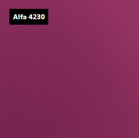 Dani Leather Alfa 4230 Pink Leather material sample.