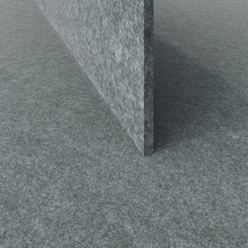 EzoBord Full Body Acoustic PET Panels Elephant Gray Grey Acoustical material sample.
