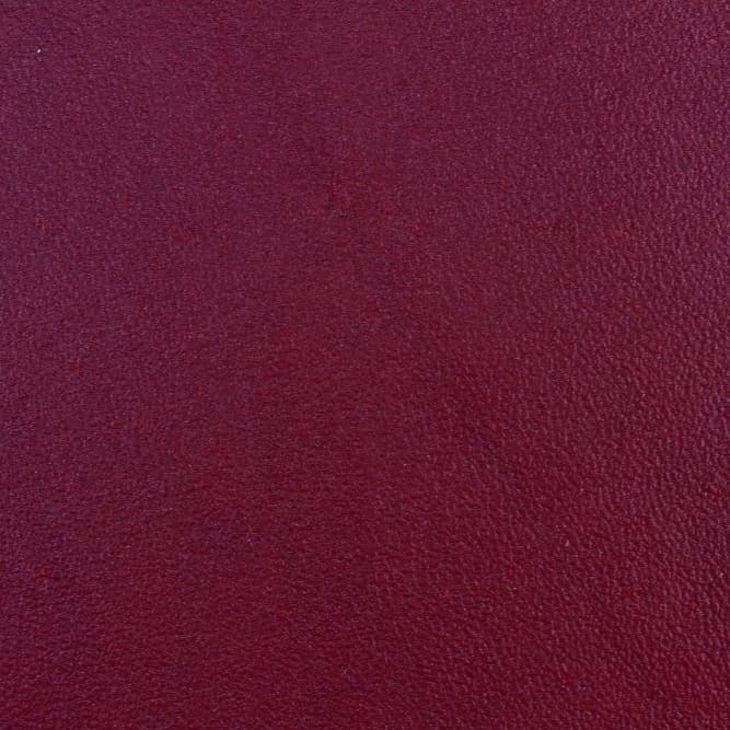 Ecodomo Milano Red Oak Leather material sample.