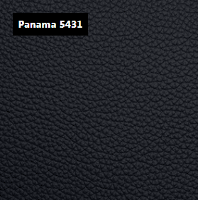 Dani Leather Panama 5431 Black Leather material sample.