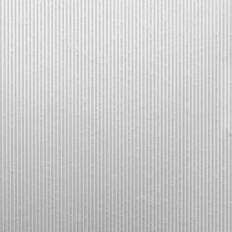MirroFlex Fluted White Thermoplastic Wall Panels material sample.