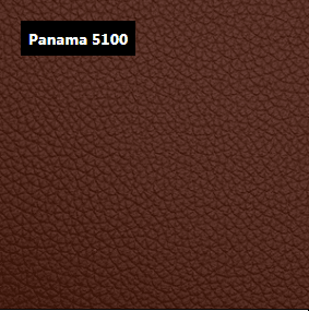 Dani Leather Panama 5100 Brown Leather material sample.