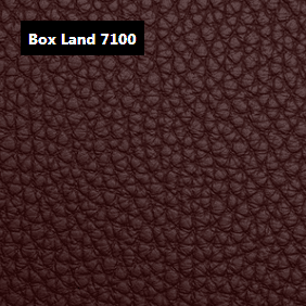 Dani Leather Box Land 7100 Leather material sample.