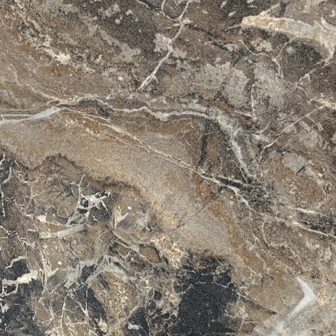 A stone-inspired laminate pattern in balanced neutral and mid-tone hues, defined by mineral-like movement, mottling, and natural tonal shifts