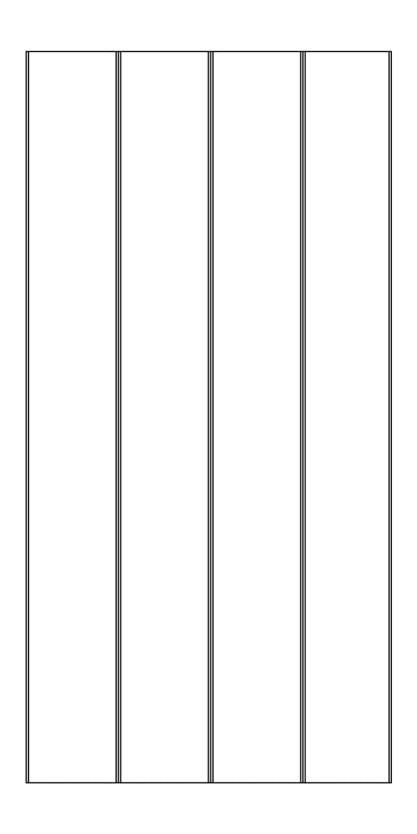 Ezobord Carve Picket Wide Tier A Customizable Color Options Acoustical material sample.