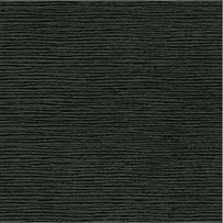 An abstract laminate pattern in black tones, defined by layered marks, tonal variation, and restrained visual movement