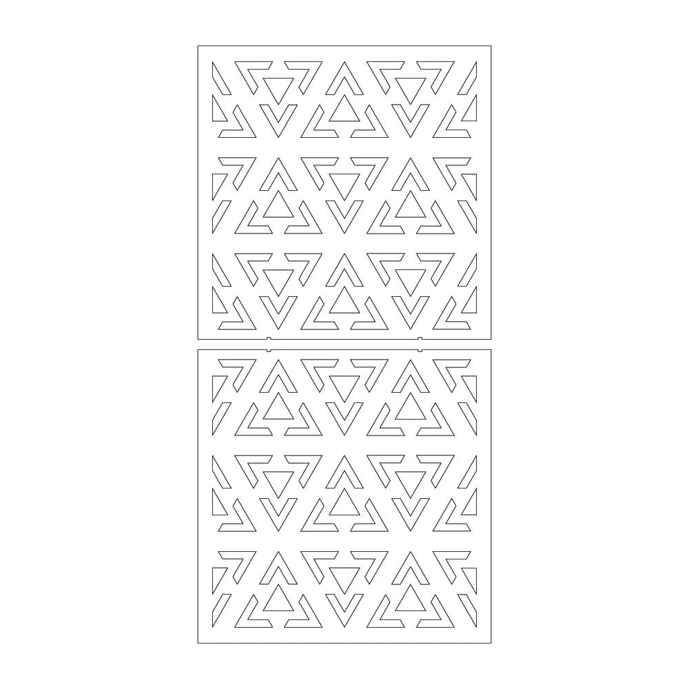 Ezobord Work Zone Divider Modular Aztec Tier B acoustic product image.