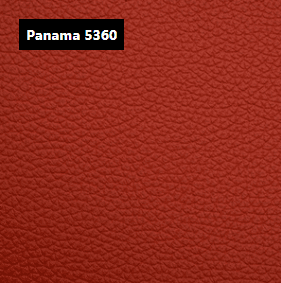 Dani Leather Panama 5360 Orange Leather material sample.