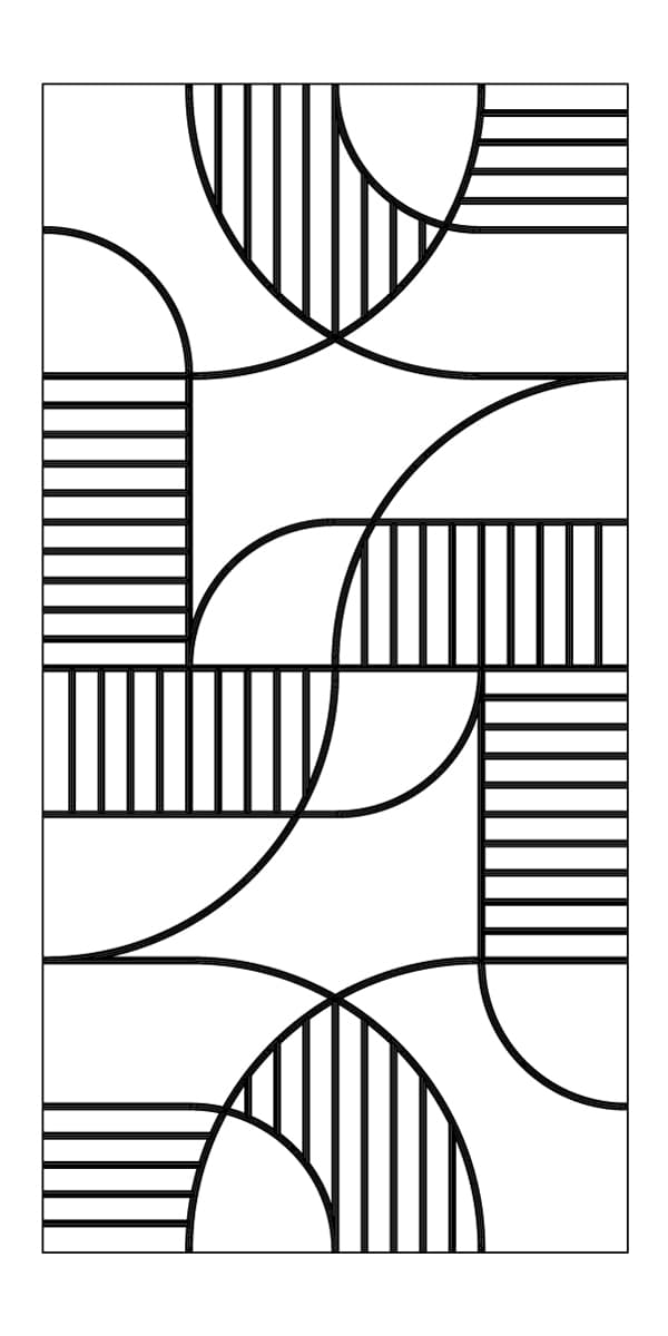 Ezobord Carve Urban Tier D Customizable Color Options Acoustical material sample.