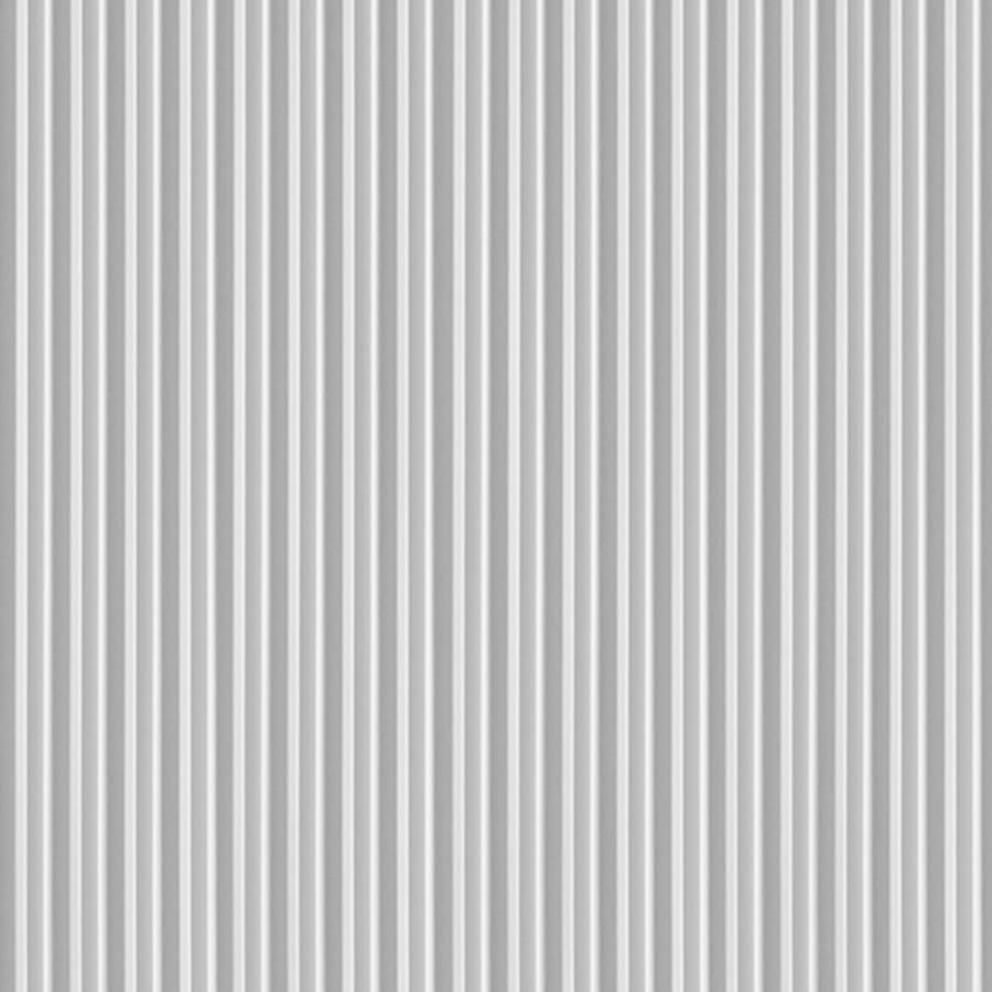 MirroFlex Channel White Thermoplastic Wall Panels material sample.