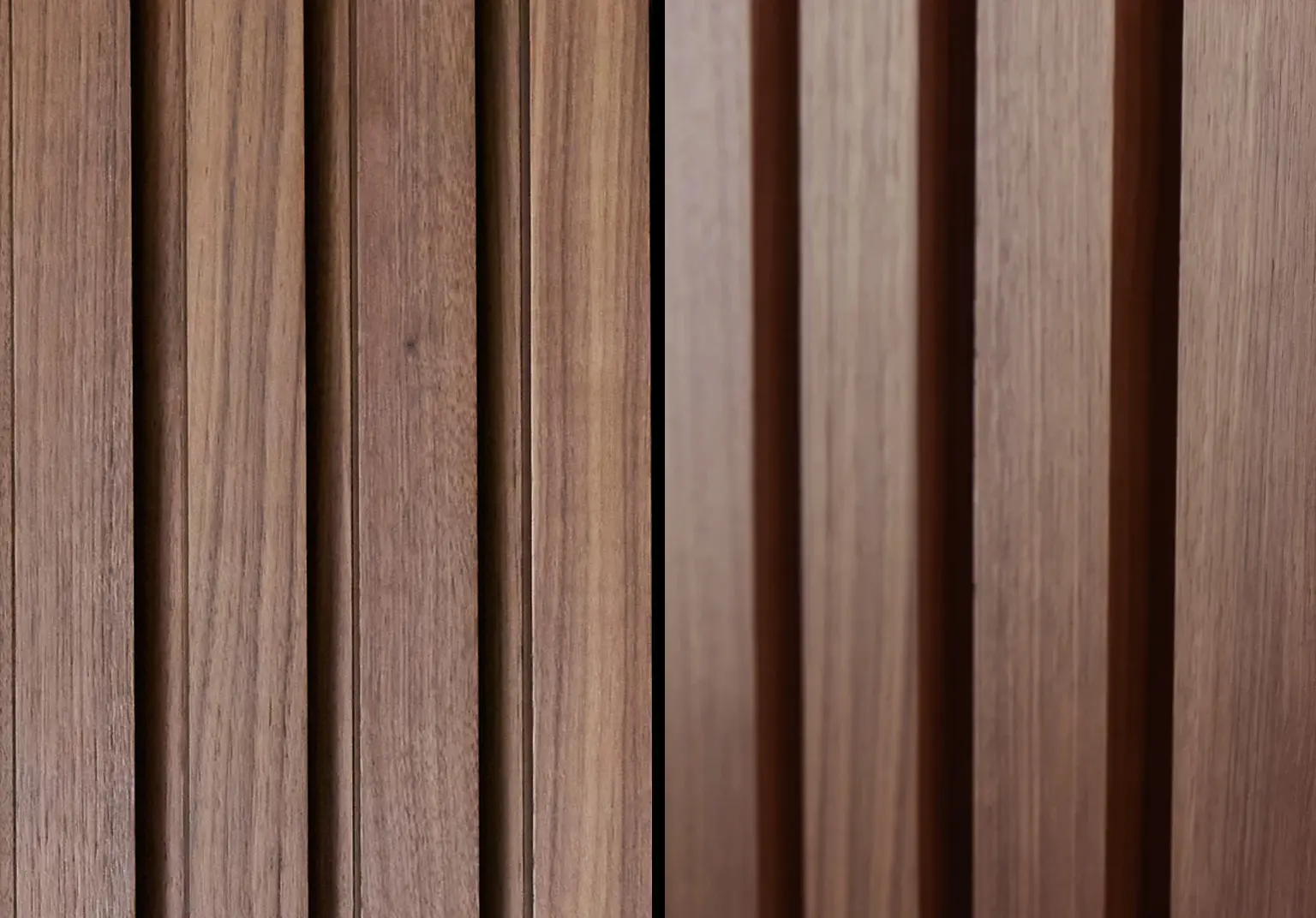 Duchateau Ligne Raw Walnut Multiple Color Options 3d Carved Panel material sample.